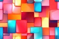 Glass bright colored minimalist background, concept of Translucent abstraction