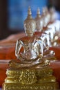 Glass Buddha statue Royalty Free Stock Photo