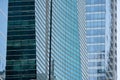 Glass building architecture Downtown Miami Brickell