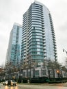 Glass Building in Downtown Vancouver, BC