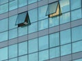 Glass building facade Royalty Free Stock Photo