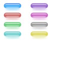 Glass buttons Royalty Free Stock Photo