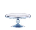 Glass cake stand with clipping path