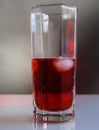 Glass campari