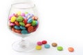 Glass of candies