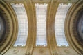 Glass ceiling of the central station of Milan