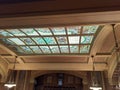 Glass ceiling inside the hystorical Capital of Cheyenne, Wyoming