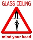 Glass ceiling Royalty Free Stock Photo