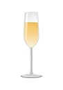 Glass of Champagne Classical Luxury Alcohol Drink