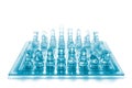 Glass chess Royalty Free Stock Photo