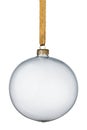 Glass christmas ball Royalty Free Stock Photo