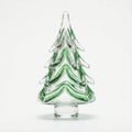 Glass Christmas Tree Figurine Royalty Free Stock Photo