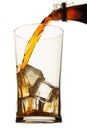Glass of Coke Royalty Free Stock Photo