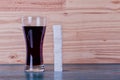 A glass of cola can contain 10 lumps of sugar