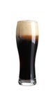 Glass of cold dark beer Royalty Free Stock Photo