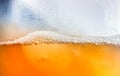 Glass with cold drink beer with condensation ice cool beverage background Royalty Free Stock Photo