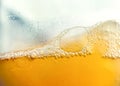 Glass with cold drink beer with condensation ice cool beverage background Royalty Free Stock Photo