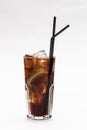 Glass of cuba libre