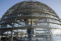 Glass cupola on Reichstag building