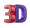 Glass 3D logo