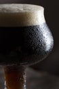 Glass of dark beer Royalty Free Stock Photo