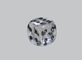 Glass Dice Cube