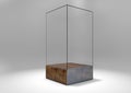 Glass Display Case Royalty Free Stock Photo