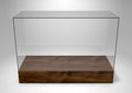 Glass Display Case Royalty Free Stock Photo