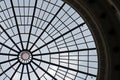 Glass dome structure, bottom view, Rio Royalty Free Stock Photo