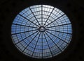 Glass dome structure, bottom view, Rio Royalty Free Stock Photo