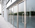 Glass door Royalty Free Stock Photo