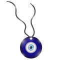 Glass Evil Eye Symbol. Turkish Traditional Amulet. Nazar Protection Talisman. Blue Magic Souvenir