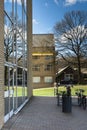 Glass facade - Aarhus University, Denmark Royalty Free Stock Photo