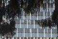 Glass facade design of a modern building Royalty Free Stock Photo