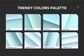 Glass facet gradient template, vector icon Royalty Free Stock Photo