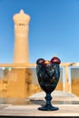 Glass with figs in Bukhara, Uzbekistan Royalty Free Stock Photo