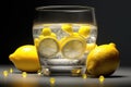 Refreshing Lemon Water with Citrus Zest