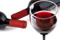 Glass of fine italian red wine Royalty Free Stock Photo