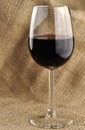 Glass of fine italian red wine Royalty Free Stock Photo