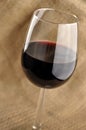 Glass of fine italian red wine Royalty Free Stock Photo