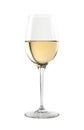 Glass of fine white wine