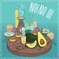 Avocado oil used for aromatherapy