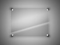 Glass frame Royalty Free Stock Photo