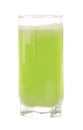 A glass of fresh celery juice Royalty Free Stock Photo