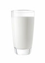 Glass of fresh milk Royalty Free Stock Photo