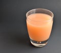 Glass of fresh pink Grapefruit juice Royalty Free Stock Photo