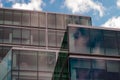 Glass fronted office building Royalty Free Stock Photo