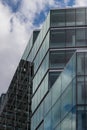 Glass fronted office building Royalty Free Stock Photo