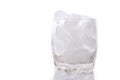 Glass full with ice Royalty Free Stock Photo