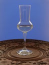 Glass grappa Royalty Free Stock Photo